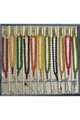 15 ADET SIKMA - ÇUBUK KEHRİBAR TESBİH KARIŞIK RENK/MODEL T-451-10 - 1