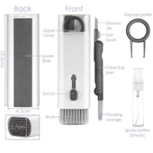 Çok Fonksıyonlu 7 In 1 Aırpods Klavye Ekran Kulaklık Temızleme Kıtı thumbnail 5