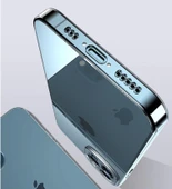 Vendas iPhone 13 Pro Uyumlu (13 Pro) Simple Serisi Kamera Korumalı Soft Şeffaf Silikon Kılıf + Seramik Nano Ekran Koruyucu - 8