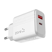 Vendas Play Serisi PL3 Type-C to Type-C 2in1 20W Destekli PD Zore Seyahat Şarj Aleti - 4