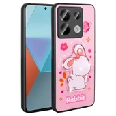Xiaomi Redmi Note 13 Pro 5G Kılıf Parlayan Kabartmalı İkonik Figürlü Zore Amas Silikon Kapak - 9