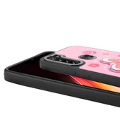 Xiaomi Redmi Note 8 Kılıf Parlayan Kabartmalı İkonik Figürlü Zore Amas Silikon Kapak - 4