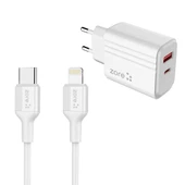 Vendas Play Serisi PL3 Type-C to Lightning 2in1 PD 20W Destekli Zore Seyahat Şarj Aleti - 1
