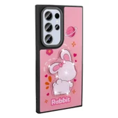 Galaxy S24 Ultra Kılıf Parlayan Kabartmalı İkonik Figürlü Zore Amas Silikon Kapak - 3