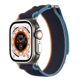 Vendas Apple Watch Ultra 49mm Hasır Kordon Zore KRD-106 Strap Kayış ( Saat DEĞİLDİR ) - 12
