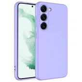 Vendas Samsung S23 Uyumlu W-Lansman Serisi Yumuşak Dokulu Kadife Iç Tasarımlı Lansman Kılıf - 4