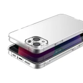 Vendas iPhone 13 Uyumlu ( iPhone 13 ) Simple Serisi Kamera Korumalı Soft Şeffaf Silikon Kılıf + Seramik Nano Ekran Koruyucu - 5