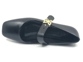 Feles Kemer Detaylı Küt Burun Kadın Babet Ayakkabı thumbnail 8