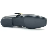 Feles Kemer Detaylı Küt Burun Kadın Babet Ayakkabı thumbnail 9