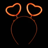 Glow Stick Karanlıkta Yanan Fosforlu Kalp Taç 12 Adet - 5