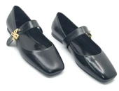 Feles Kemer Detaylı Küt Burun Kadın Babet Ayakkabı thumbnail 2