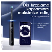 Oral-B iO 6 Smile Siyah Şarjlı Diş Fırçası thumbnail 5