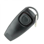 Köpek Eğitimi için Düdüklü Clicker 6 cm. Siyah - 1