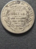 Escoines Koleksiyon 3996367e389c48d383 1872 Amerikan Ticaret Doları Eski Yabancı Madeni Para Gümüş thumbnail 6