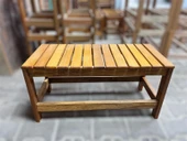 KAYIN AHŞAP UZUN TABURE 72CM - 2