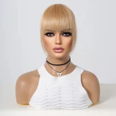 Yoğun Gerçek Saç Perçem - Balköpüğü thumbnail 1