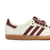 Adidas Samba x Wales Bonner White Burgundy thumbnail 4
