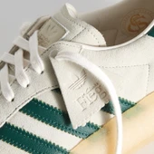 Adidas Clarks 8th Street Samba by Ronnie Fieg Chalk White Green thumbnail 9