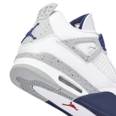 Nike Air Jordan 4 Retro White Midnight Navy thumbnail 5