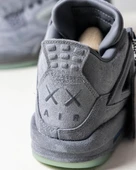 Nike Air Jordan Retro 4 KAWS GREY - 5