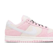 Nike Dunk Low Pink Foam Suede Womens thumbnail 3
