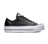 Converse Converse Chuck Taylor All Star Lift Ox Leather Black thumbnail 1