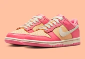 Nike Dunk Low Strawberry Peach Cream GS thumbnail 5