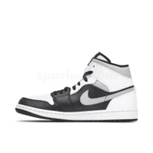 Nike Air Jordan 1 Mid White Shadow - 4