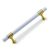 Eylül Mobilya Mutfak Dolabı Çekmece Dolap Kulpları Kapak Kulpu Kulbu Beyaz Altın 160 mm Metal Kulp thumbnail 6