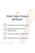 Dove Ultra Care Saç Bakım Şampuanı Yoğun Onarıcı Yıpranmış Saçlar 400 ml X3 - 5