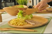 Bambum Penne –  Yuvarlak Tabak Büyük 28 CM - 2