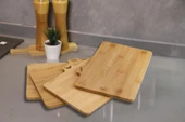 Bambu Standlı Kesme Tahtası 4lü Set - M7B11 - 3