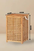 Mien BAMBU ÇAMAŞIR ŞEPETİ 45*45*62CM - 2