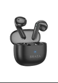 SHAZA SZAir7 Gürültü Azaltma ENC 4 Mikrofonlu Bluetooth 5.3 TWS Bluetooth Kulaklık Siyah - 1