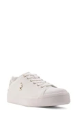 U.S. Polo Assn. PELO 5FX 101946789 Kadın Sneaker Ayakkabı Bej 36-40 - 2
