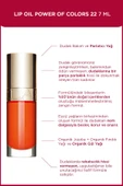 CLARİNS Lip Oil Power Of Colors 7ml -fosforlu Turuncu thumbnail 1