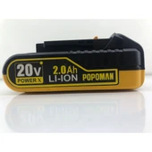 Popoman (Oem) 20V 2.0AH Li-Ion Yedek Aku - 2