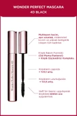 CLARİNS Kirpiklere Doğan Görünüm Sağlayan Hacim Veren 4d Maskara - 01 Perfect Black Demb.1656 - 1