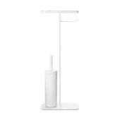 Brabantia Mındset Fresh Whıte Standlı Organizer, Tuvalet Kağıdı Tutucusu Ve Tuvalet Fırçası - 1