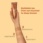 CLARİNS Self Tanning Instant Gel 125 ml Bronzlaştırıcı Jel thumbnail 5