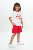 Toontoy Kız Çocuk Çiçek Baskılı Şortlu Takım - 11