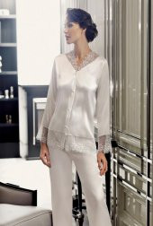 LOWELA PARİS 2009 Saten Kısa Gecelikli 6 Lı Çeyiz  SETİ - 3