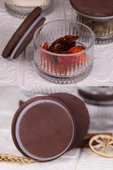 Duo Mix 6'lı Ahşap Vakumlu Kapaklı Cam Kahvaltılık Çok Amaçlı Cam Çerezlik 235 ml - 3