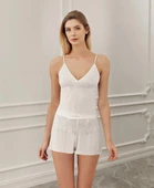 LOWELA PARİS 3009 Penye Kısa  Gecelikli 6 Lı Çeyiz  SETİ thumbnail 2