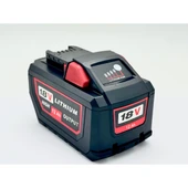 Milwaukee Uyumlu 18V 12 Ah Batarya thumbnail 1