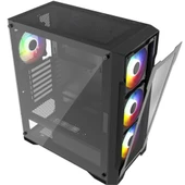 PowerBoost PB-PS6849B 650w 80+ Bronze USB 3.0 Mesh 4-12cm Rainbow Fanly Mid-T ATX - 2