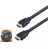 HADRON HDX2021 HDMI (M) TO HDMI (M) KABLO PVC 20M SİYAH - 1