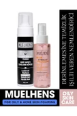 MUELHENS Siyah Nokta ve Sivilce Karşıtı Bakım Köpüğü 200m + Hydralist Sprey Nemlendirici IŞILTI 110m - 1