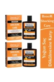 DERMA CC LABORATORIES Booom Shocking Care Şampuan - Yoğun Saç Dökülmesi Karşıtı 500m X 2 Adet - 1