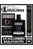 MUELHENS D1 Anti Hair Loss Shampoo Yoğun Saç Dökülme Karşıtı Özel Bakım Şampuanı 500 Ml - 1